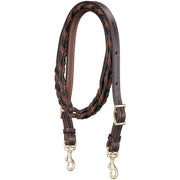 Black Two-Tone Twist Loop Rein