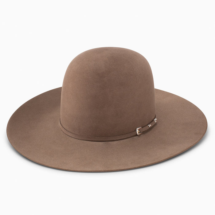 30X Ashwood Ash 5 in. Brim Open Crown Felt Hat