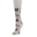 Kid's Zocks Beige Horses