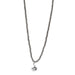 Silver Bucking Horse Charm Necklace