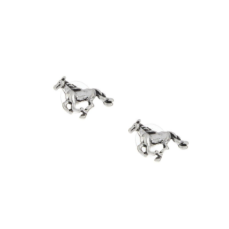 Running Horse Stud Earrings