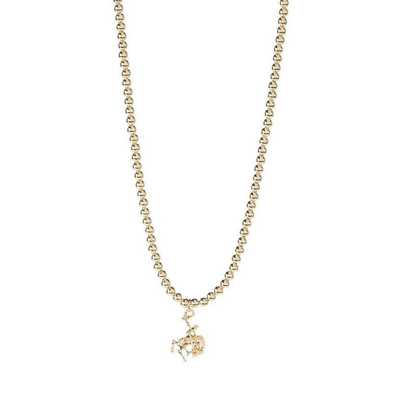 Bucking Horse Charm Necklace