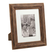 Large Reclaimed Matte Wood Frame
