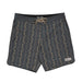 Men's Hibiscus Ribbon Black Shorts