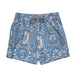 Men's Deep Set Palmetto Prophecy Storm Blue Shorts