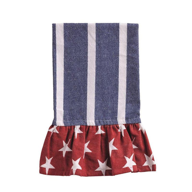 Blue Stripe Americana Towel