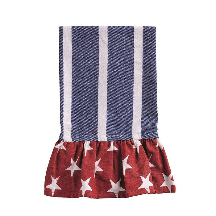 Blue Stripe Americana Towel