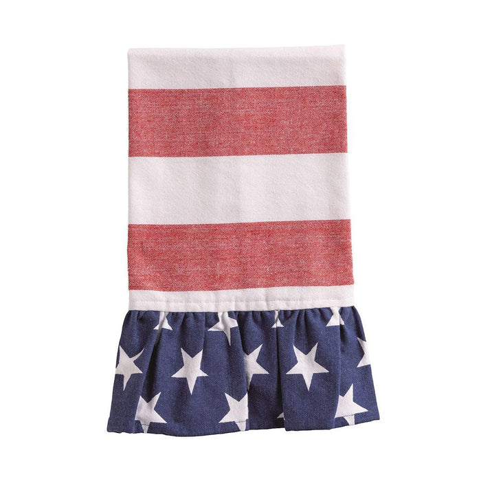 Red Stripe Americana Towel