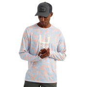 Men's Coral Reef Icon Printed Long Sleeve Crew Shirt