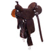 Lightweight Chocolate Roughout 14.5in Versatility Saddle