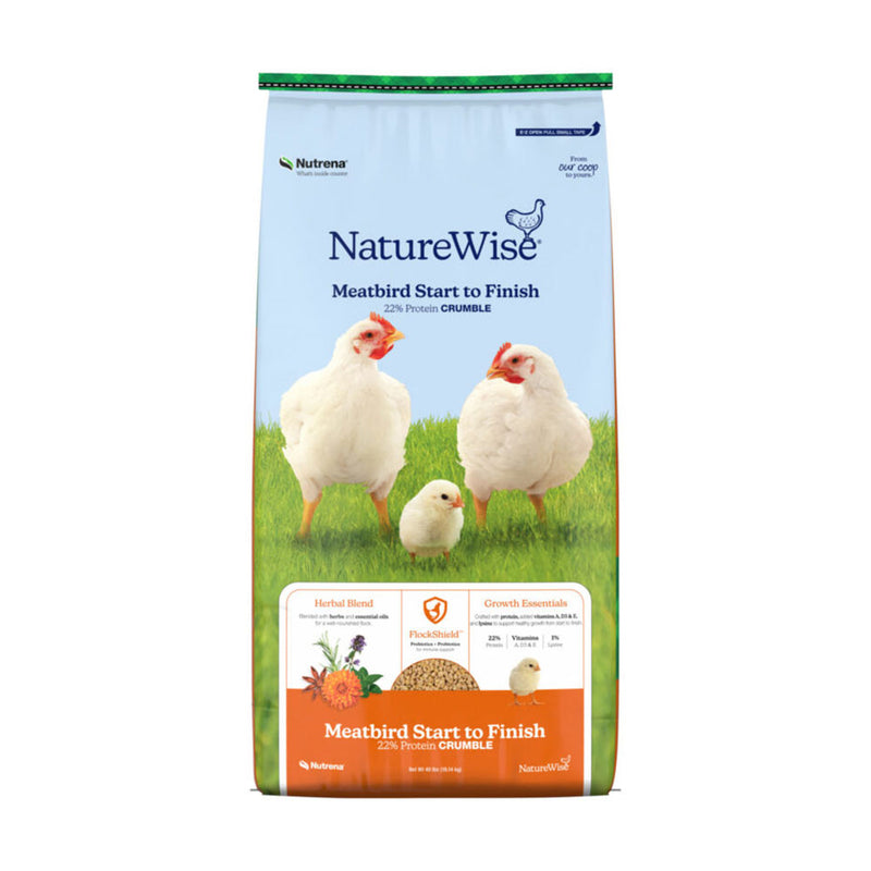 NatureWise Meatbird Start To Finished 22% Protein Crumble