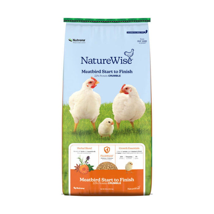 NatureWise Meatbird Start To Finished 22% Protein Crumble