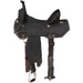14in Dark Chocolate Brownsville Barrel Saddle