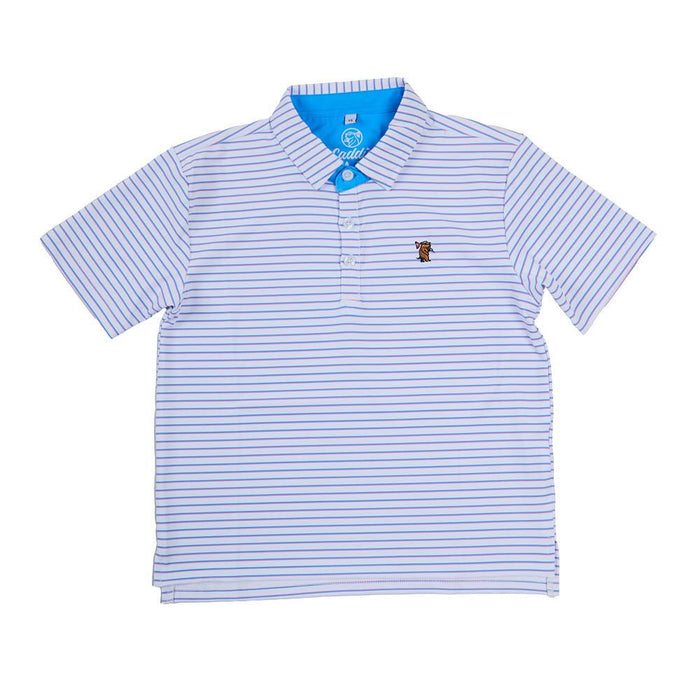 Boy's Pink & Blue Range Polo