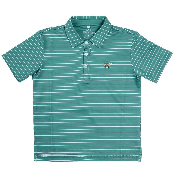 Boy's Green Clubhouse Polo