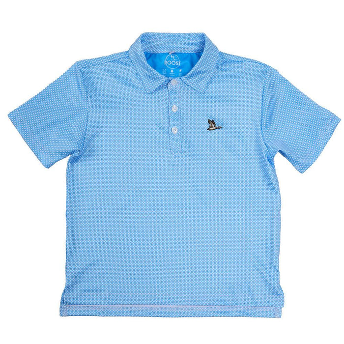 Boy's Pink & Blue Flyway Polo