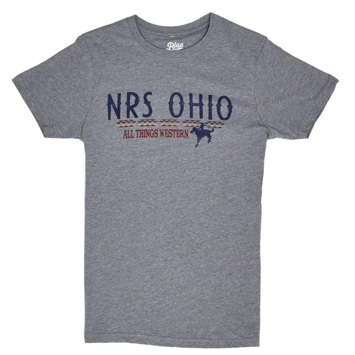 Ohio All Things Western Aztec Grey Tee Shirt