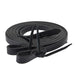 3/4in Black Split Reins 8ft