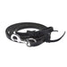 Black 1/2in x 8ft Flat Roping Reins