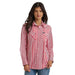 Women's Red Stripe Western Shirt