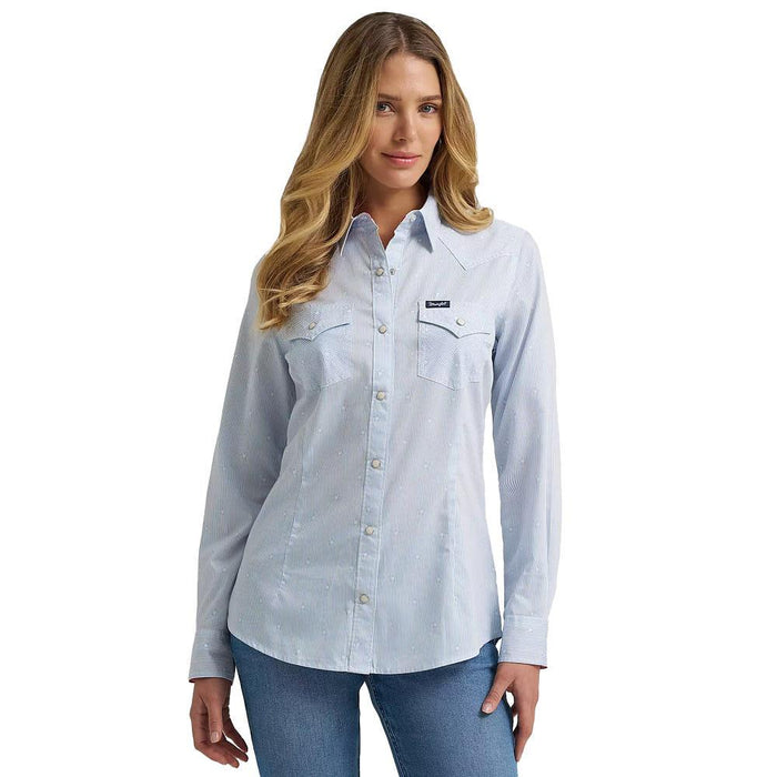 Women's Star Blue Olivia Western Shirt