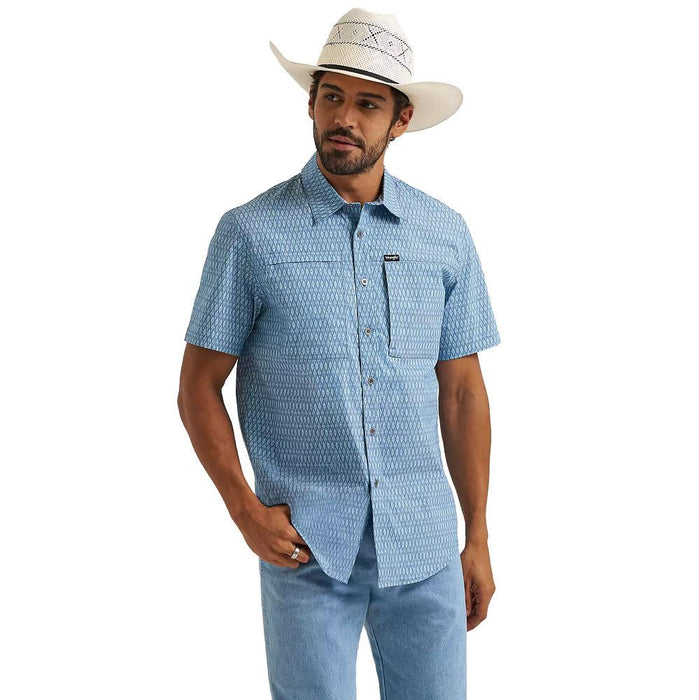 Men's Ombre Blue ATG Hike Shirt