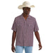 Men's Coconut Cowboy Red & Blue Print Shirt