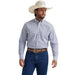 Men's Blue Printed George Strait Shirt