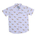 Boy's White Mallard Button Shirt