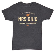 Ohio National Ropers Supply 1989 Black Tee Shirt