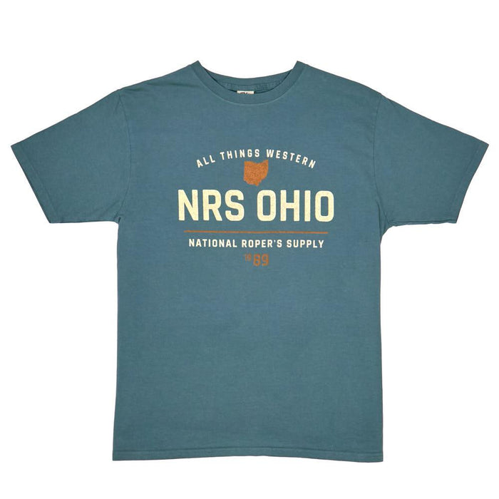 Ohio National Ropers Supply 1989 Teal Tee Shirt