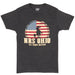 Ohio Flag Roper Round Logo Black Tee Shirt