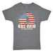 Ohio Flag Roper Round Logo Grey Tee Shirt
