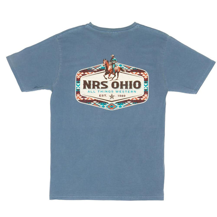 Ohio All Things Western Western Sky Aztec Border Tee Shirt