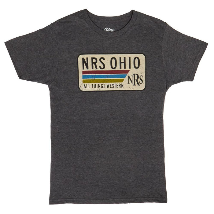 Ohio All Things Western Black Rectangle Logo Tee Shirt