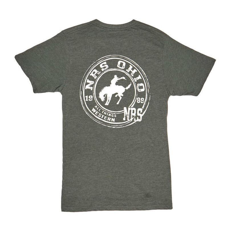 Ohio Bucking Horse Logo Forest Tee Shirt