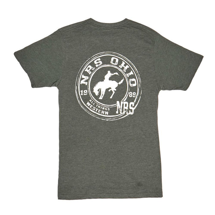 Ohio Bucking Horse Logo Forest Tee Shirt
