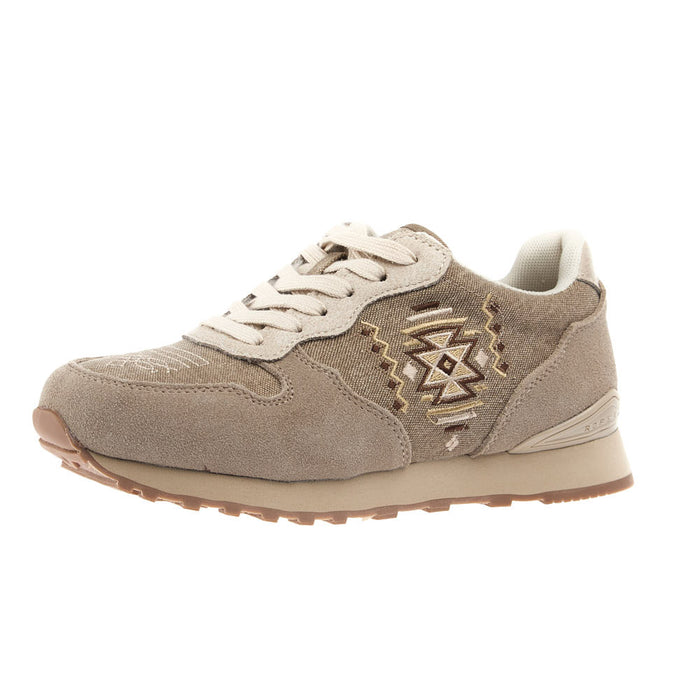 Women's Giddyup Maya Taupe Suede Jogger
