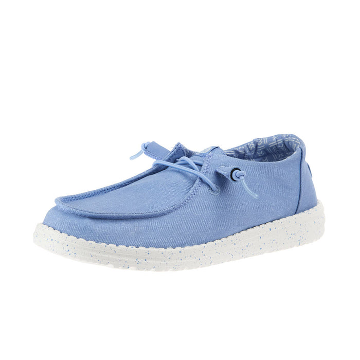 Women's Wendy Stretch Canvas Hydrangea Blue Casual