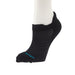 Women's Black Run No Show Tab Sock