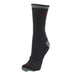 Men's Black Hiker Micro Crew Sock
