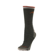 Men's Olive Hiker Micro Crew Sock