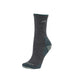 Women's Hiker Micro Crew Slate Sock