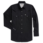 Men's Pro Black Outdoor Long Sleeve Shirt