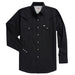 Men's Pro Black Outdoor Long Sleeve Shirt