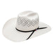 20X Wright Dell 4 1/4in Brim Straw Hat