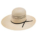 Holland Tan Bangora Open Crown 4 1/2in Brim