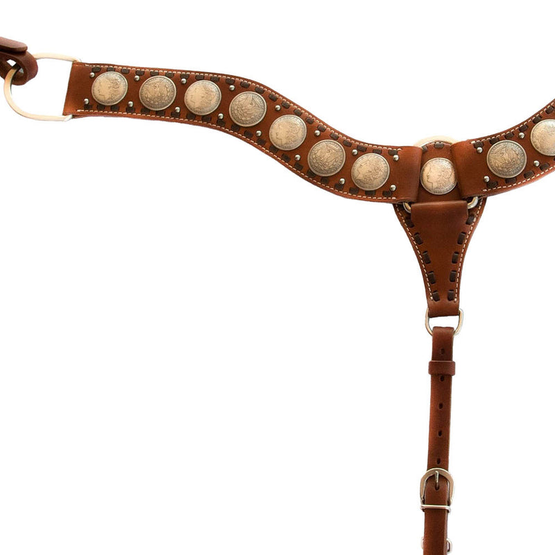 Brown Dinero Breast Collar