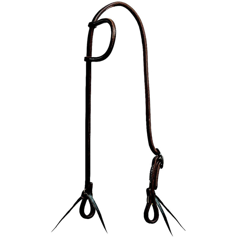 5/8in Oiled Harness Leather One Ear Headstall