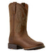 Men's Sport Stratten Distressed Brown Vamp and Top Round Toe